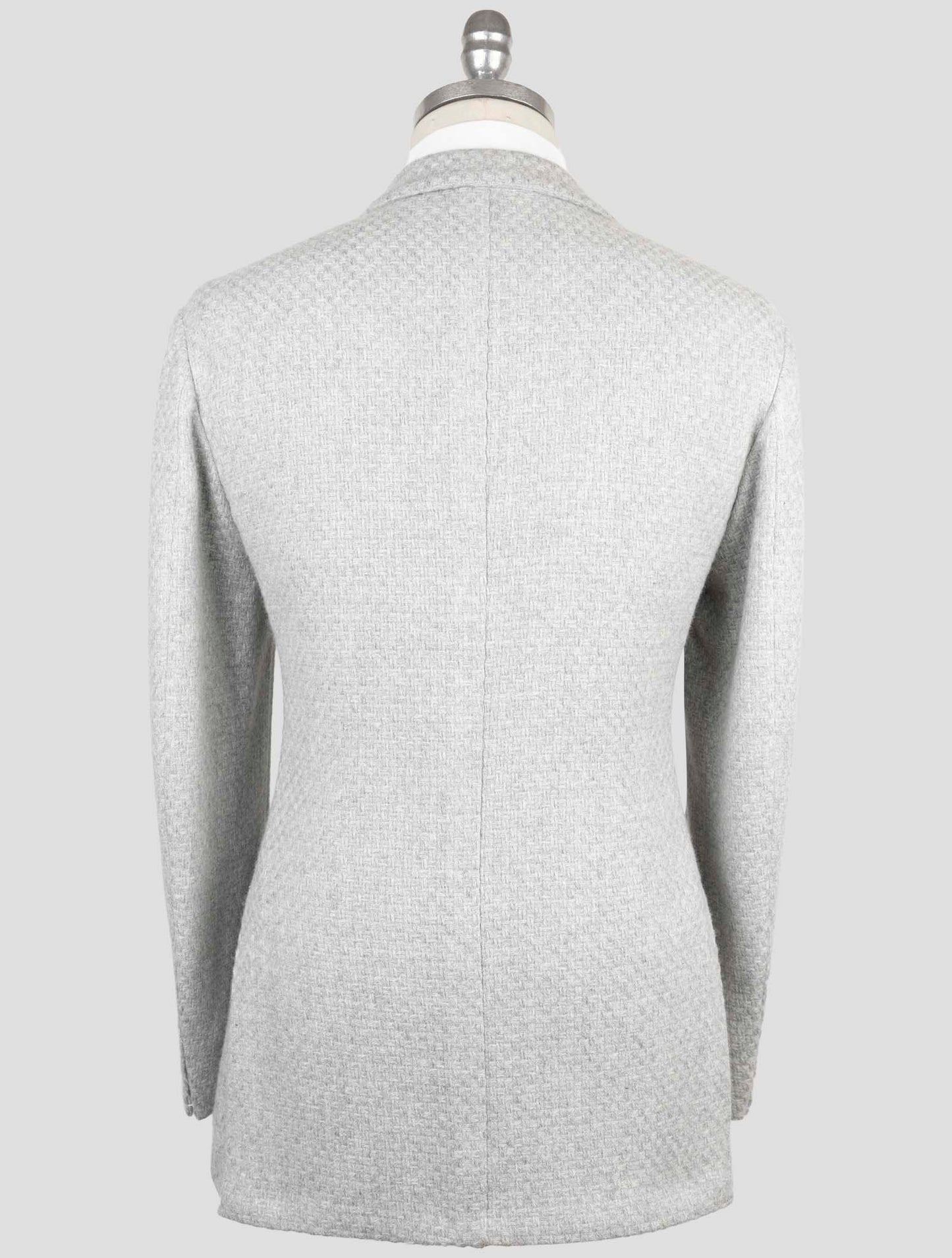 Kiton Gray Cashmere Blazer