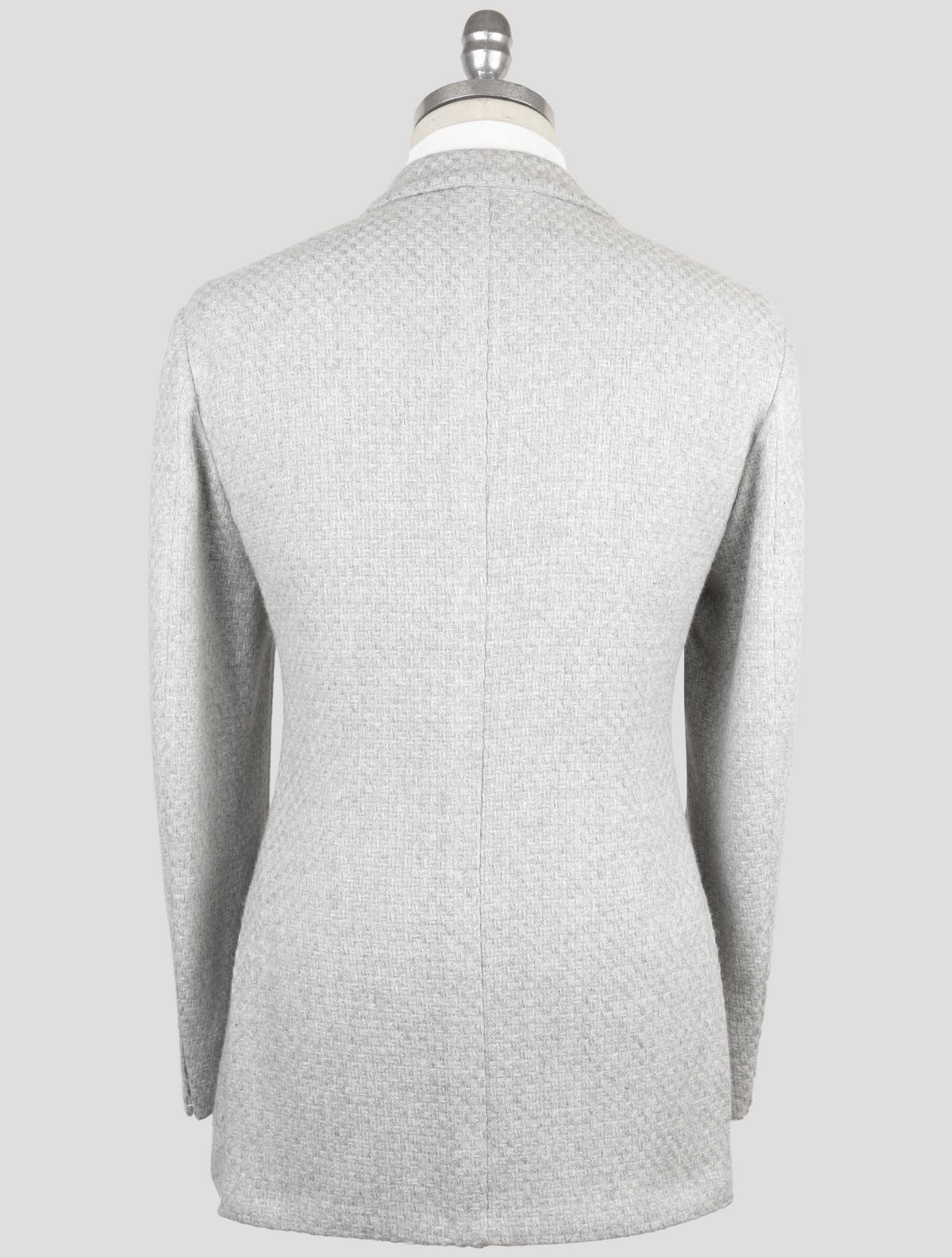 Kiton Gray Cashmere Blazer