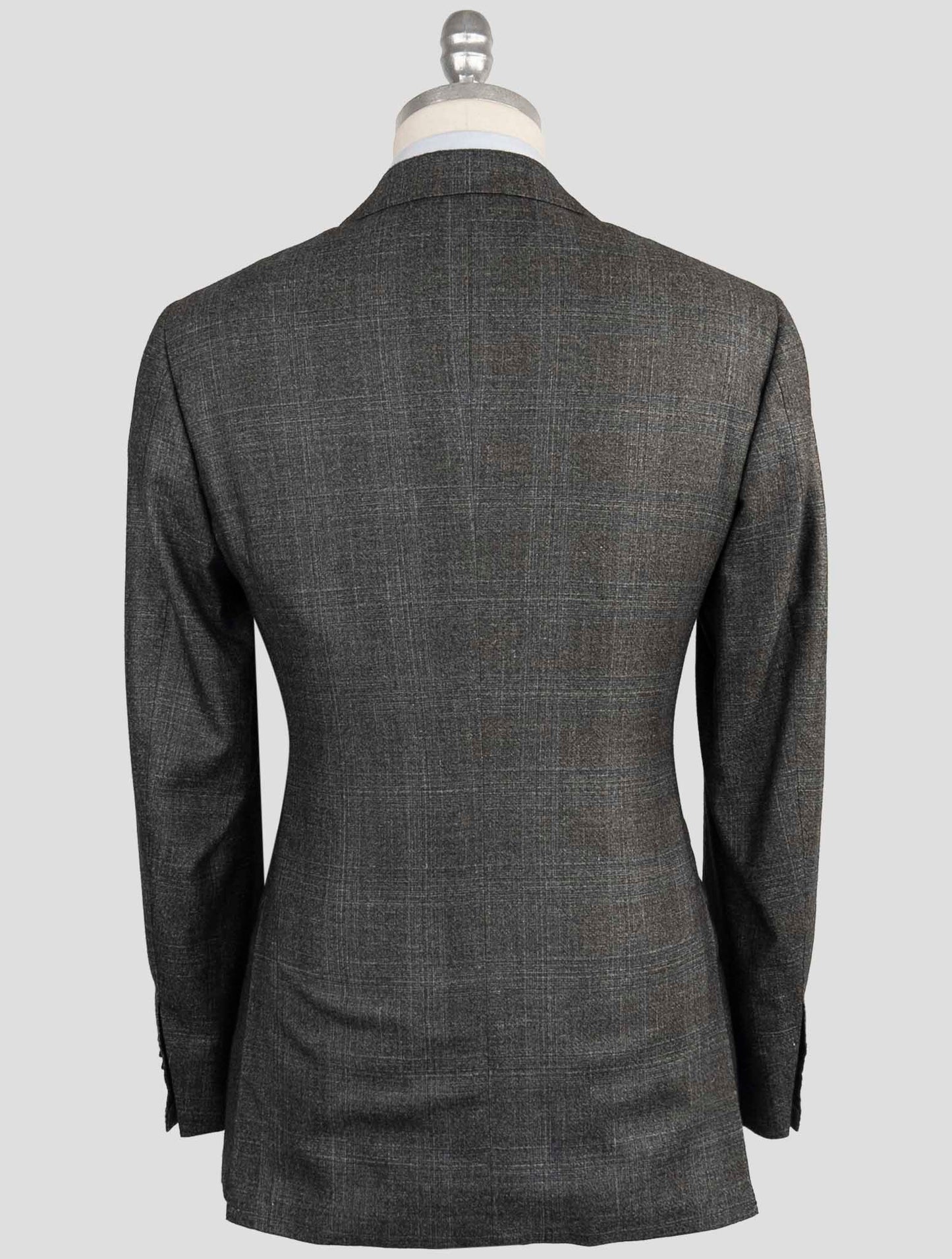 Kiton Green Cashmere Silk Linen Suit