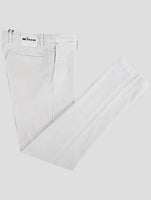 Kiton Gray Cotton Ea Velvet Pants