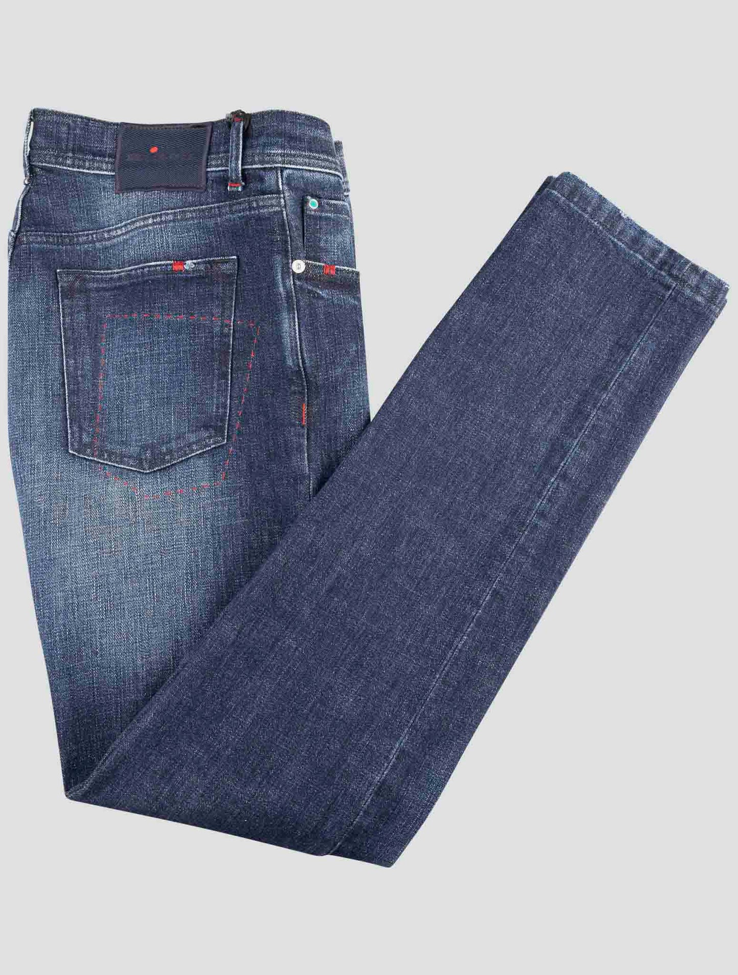 Kiton Denim Cotton Ea Jeans