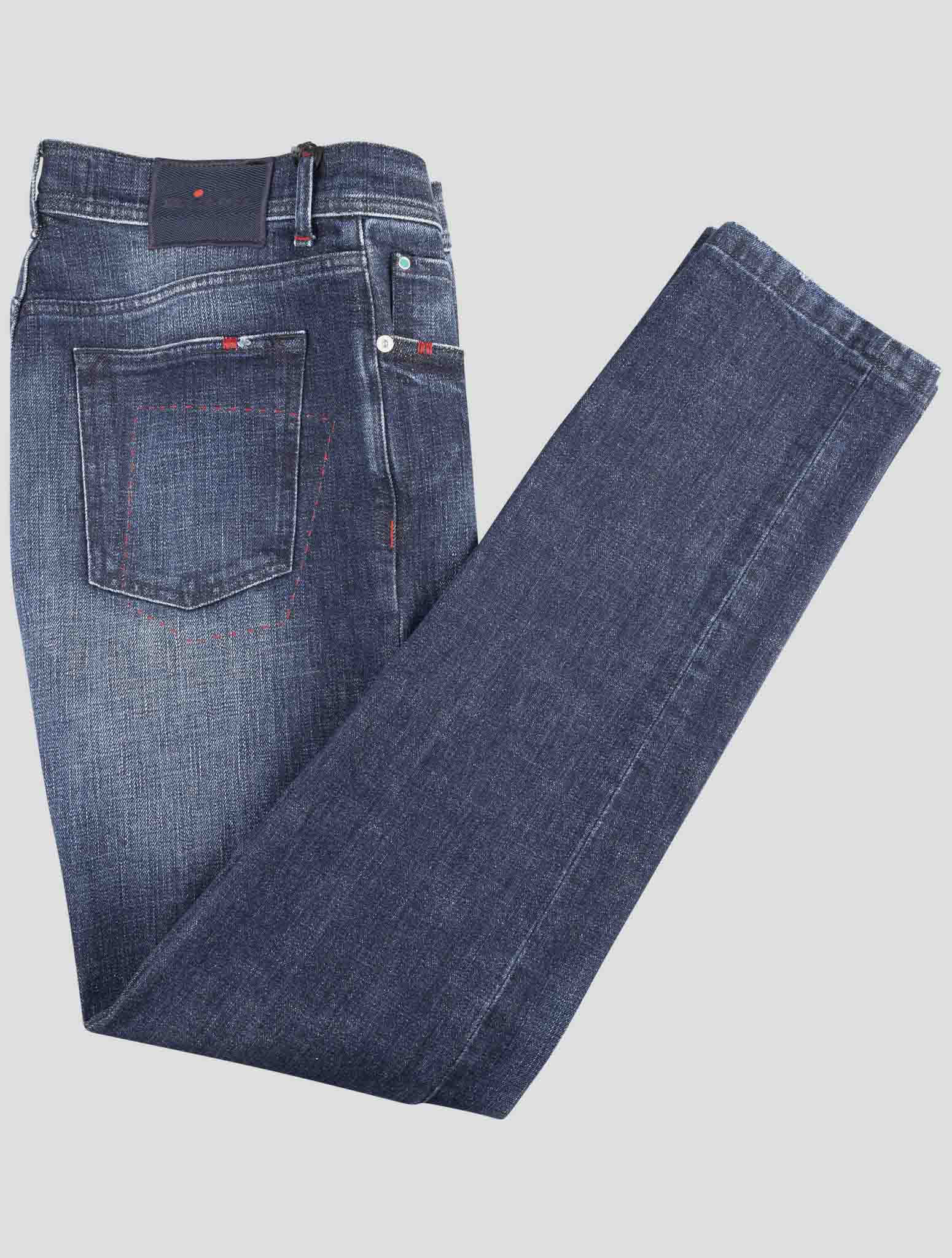 Kiton Denim Cotton Ea Jeans