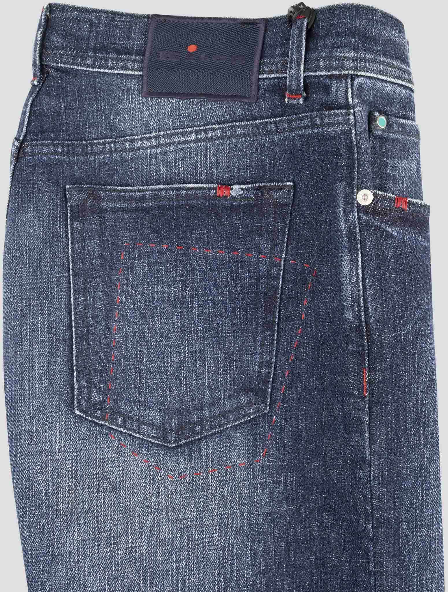 Kiton Denim Cotton Ea Jeans