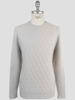 Kiton Gray Cashmere Sweater Crewneck