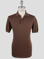 Kiton Brown Cotton Polo