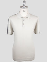 Kiton Beige Cotton Polo