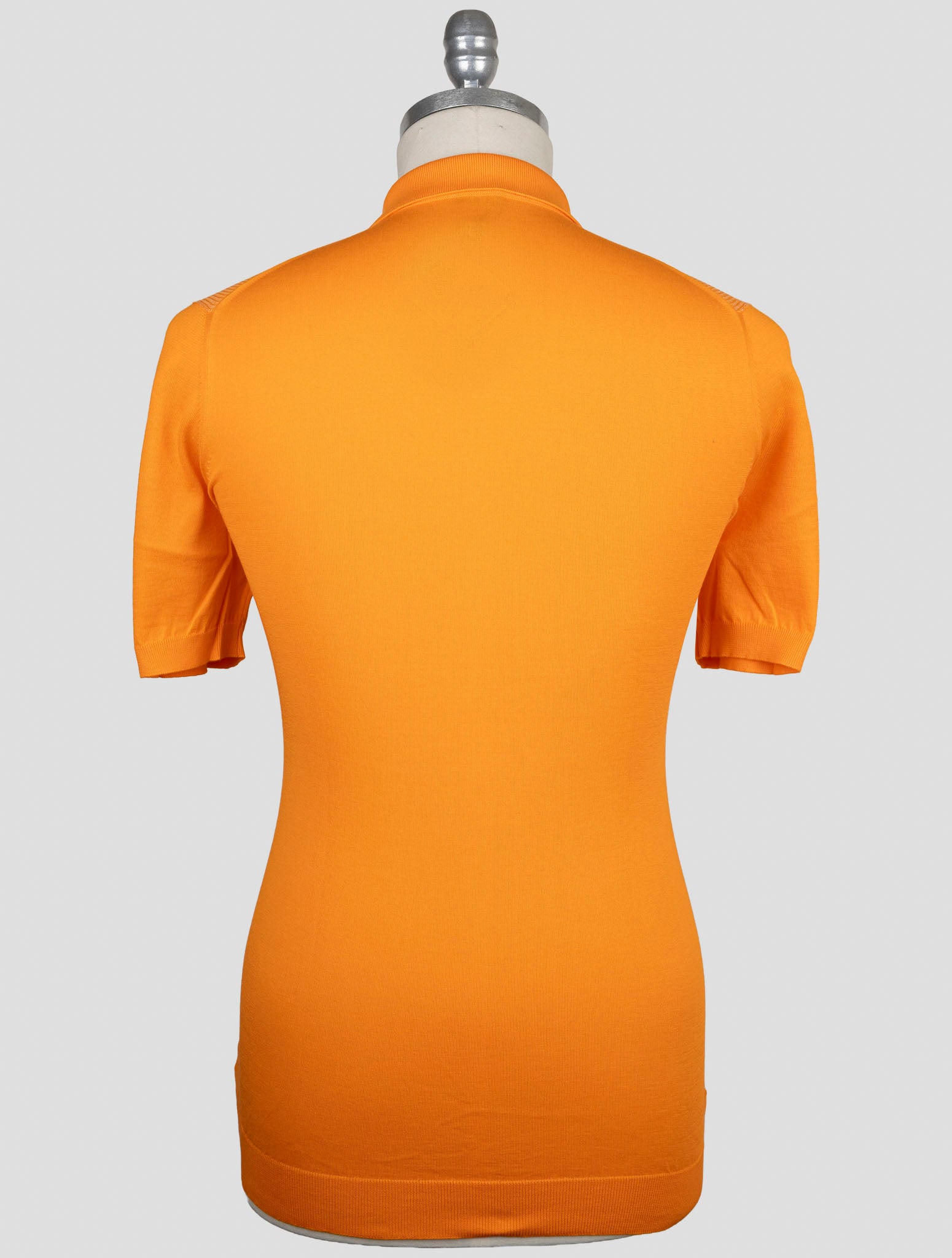 Kiton Orange Cotton Polo