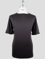 Kiton Brown Cashmere Silk T-Shirt