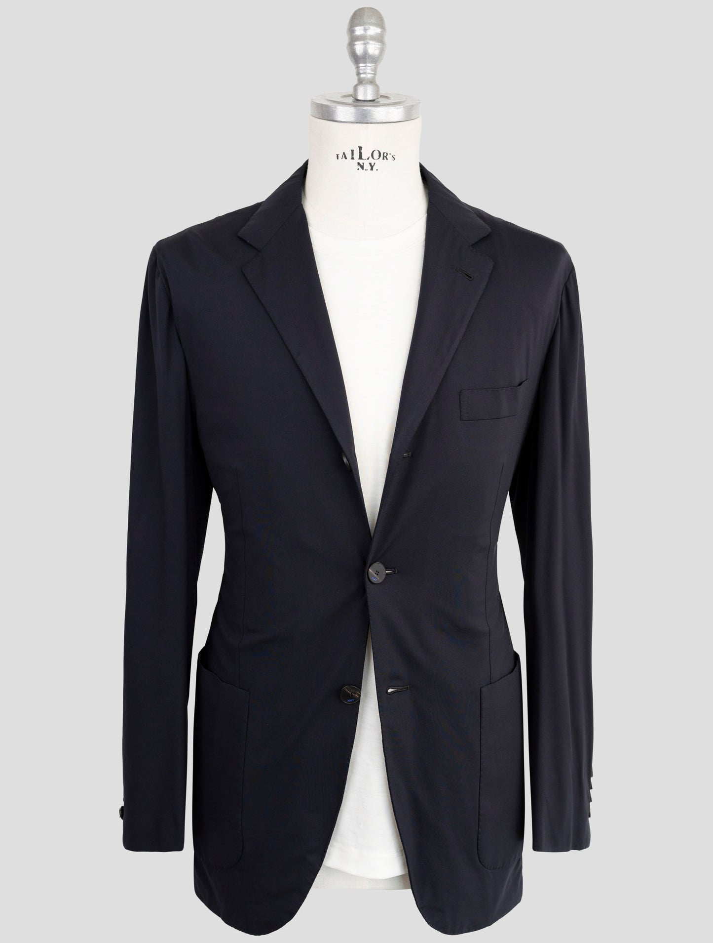 Kiton Knt Blue Pa EA Blazer