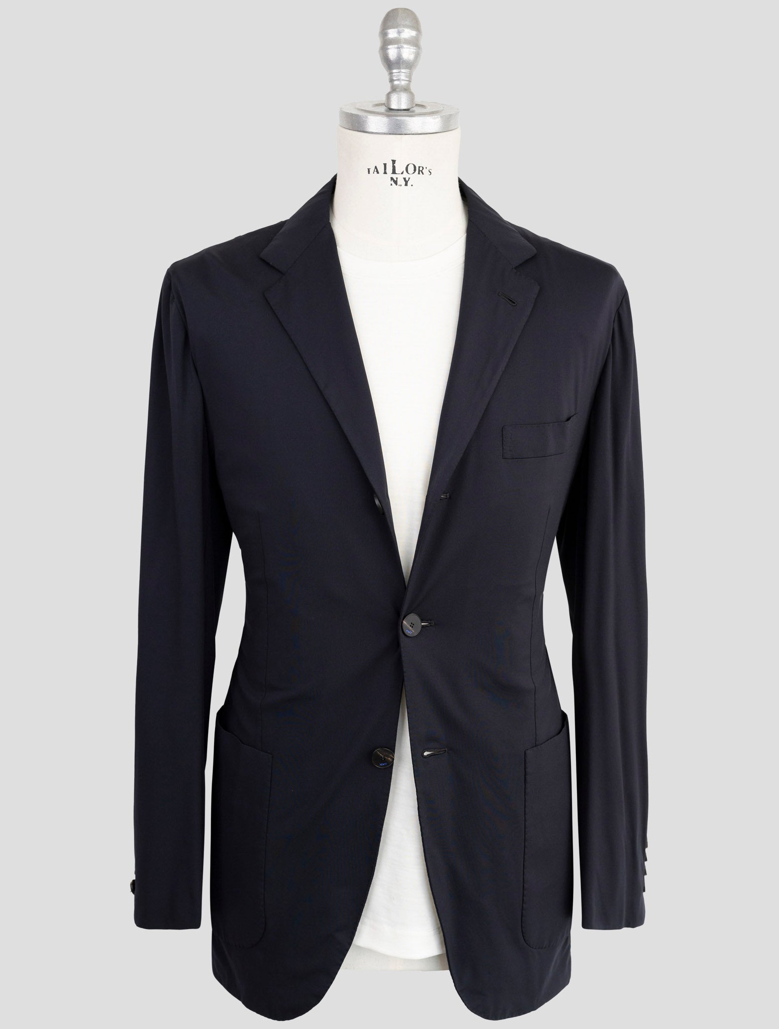 Kiton Knt Blue Pa EA Blazer