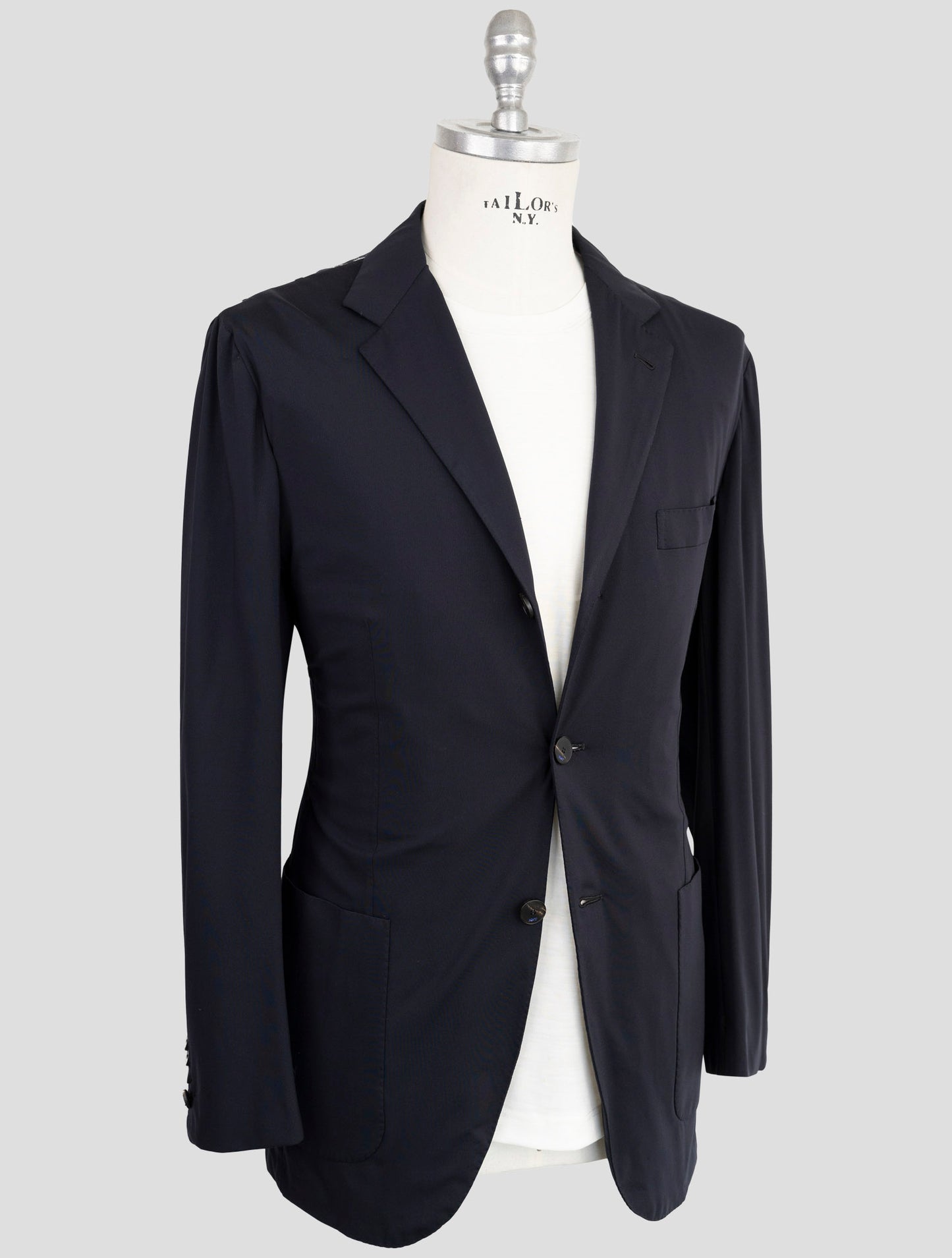 Kiton Knt Blue Pa EA Blazer