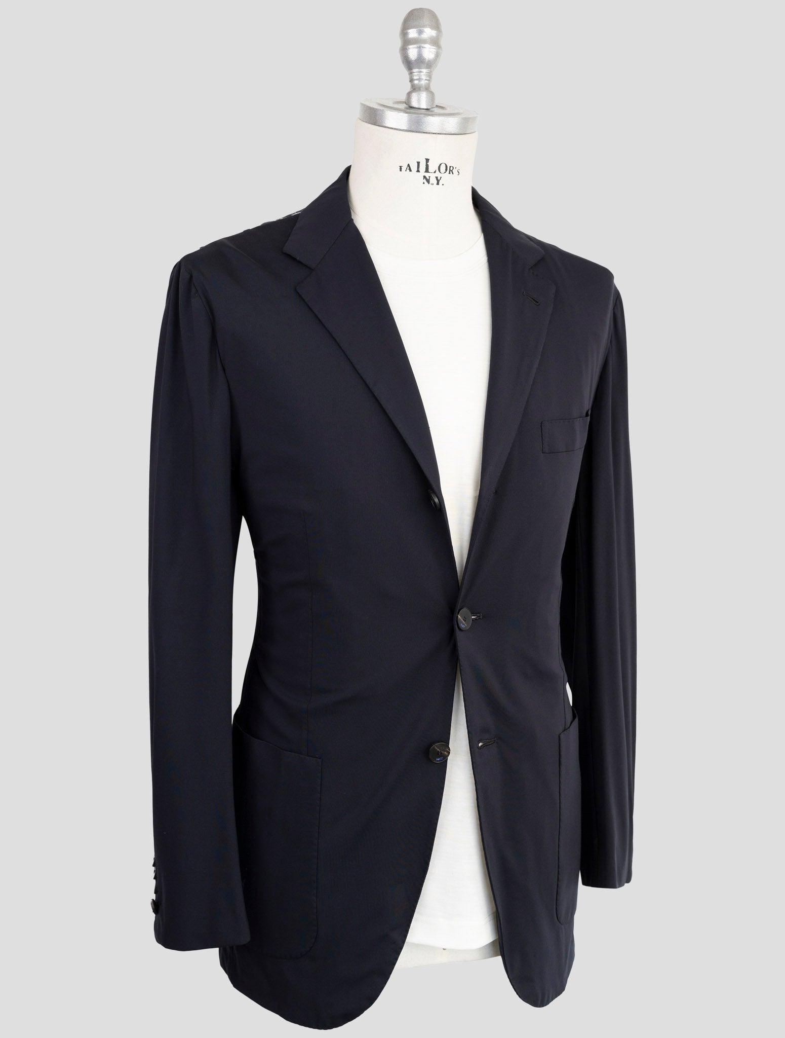 Kiton Knt Blue Pa EA Blazer