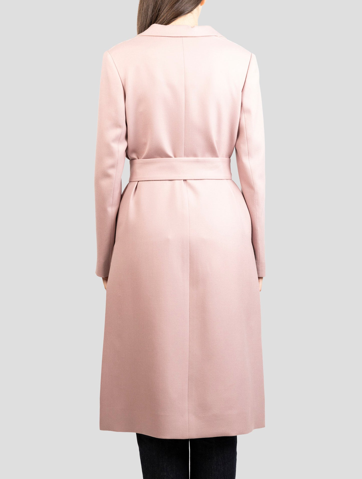 Kiton Pink Cashmere Overcoat