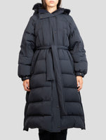 Kiton Blue Pa Ea Mink Fur Overcoat