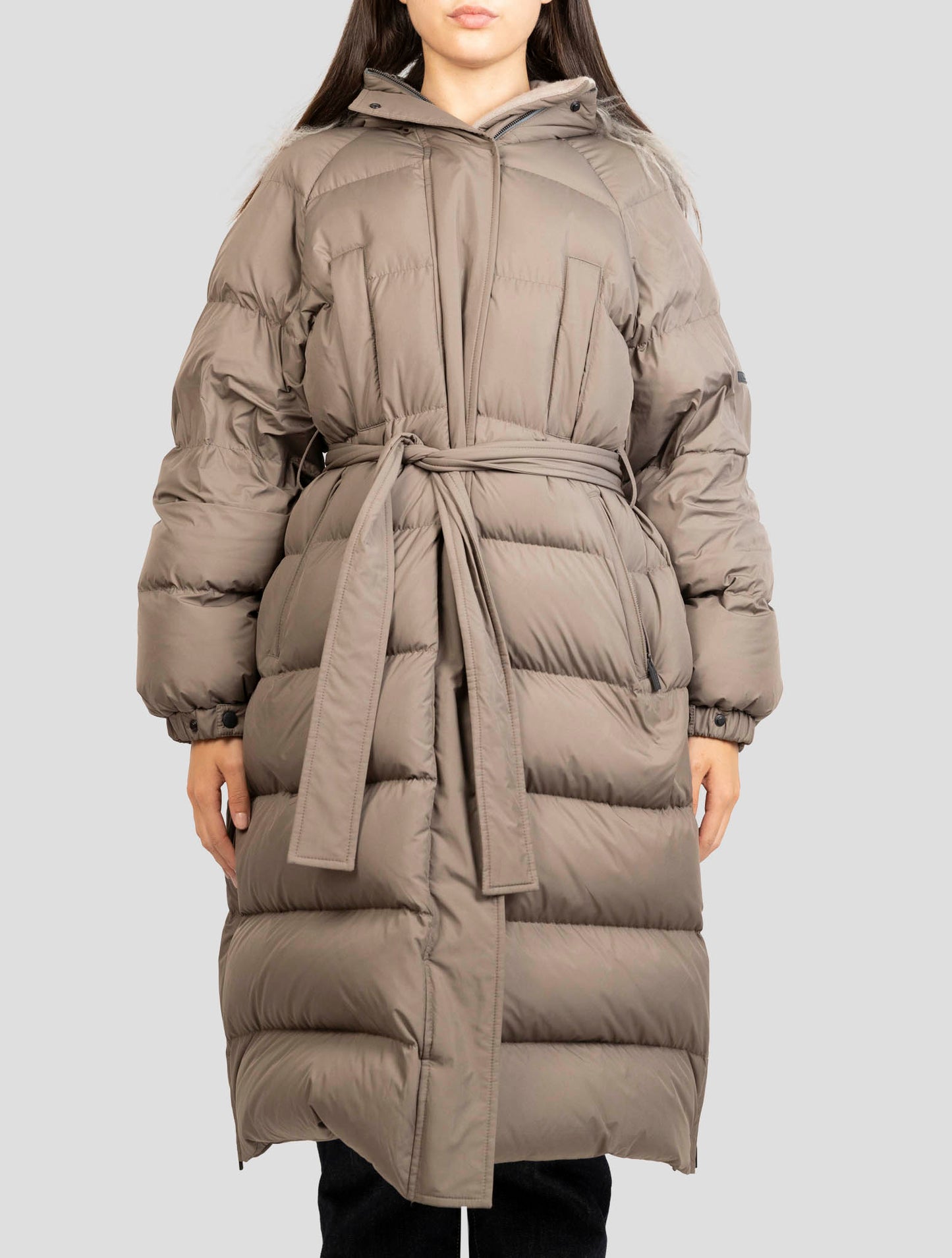 Kiton Taupe Pl Overcoat