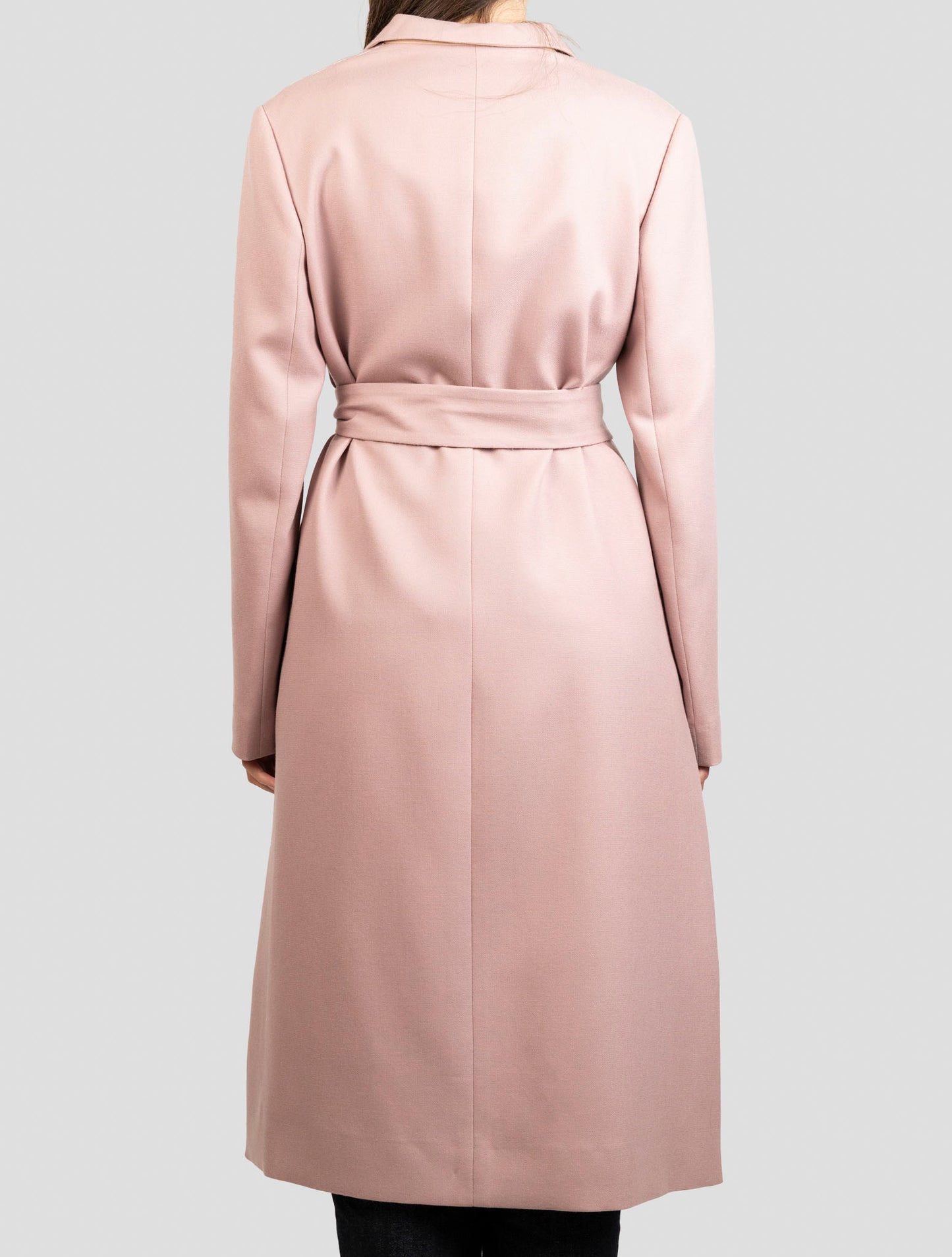 Kiton Pink Cashmere Overcoat