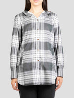 Kiton Gray Cotton Shirt