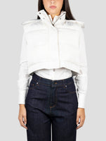 Kiton White Pa Silk Coat Gilet