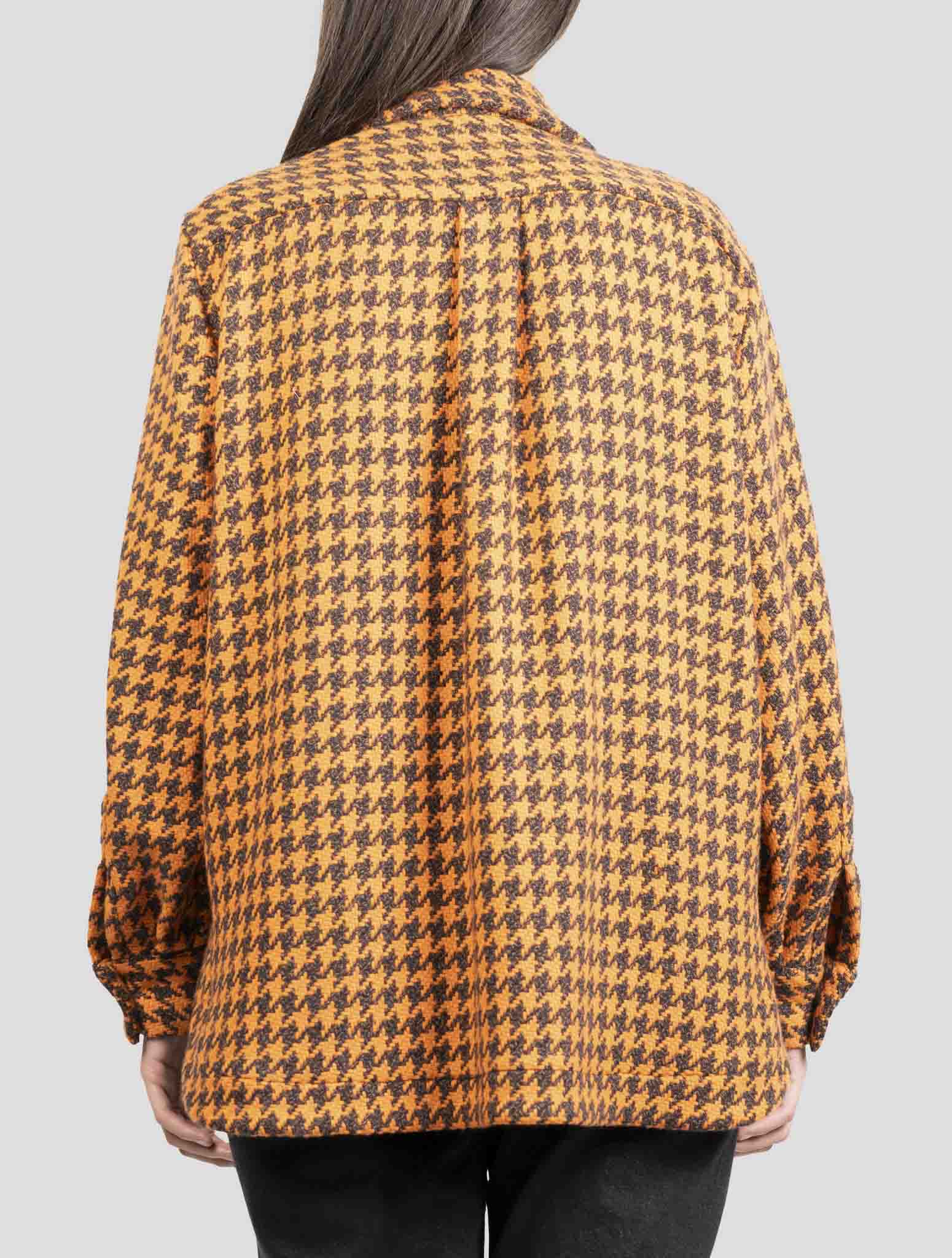 Kiton Orange Cashmere Overshirt