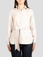 Kiton Beige Cashmere Pa Ea Shirt