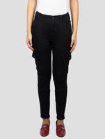 Kiton Black Cotton Ea Cargo Pants