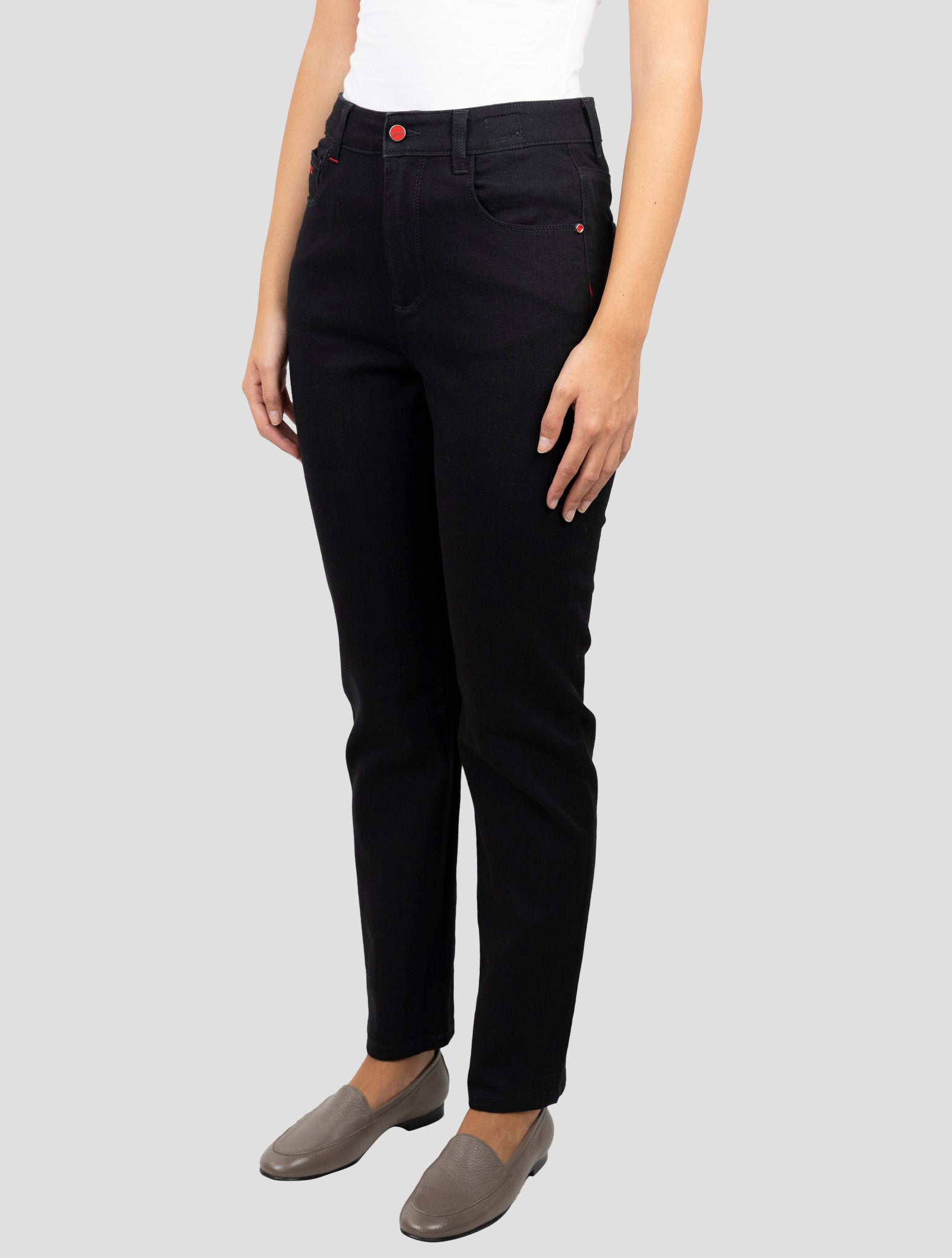 Kiton Black Cotton Cashmere Ea Jeans