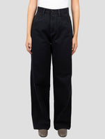 Kiton Black Cotton Pants