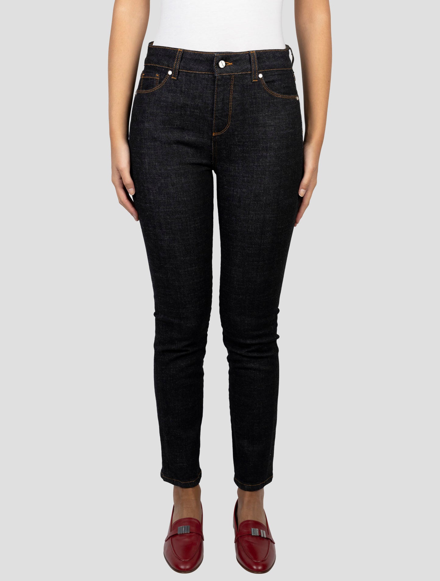Kiton Black Cotton Ea Jeans