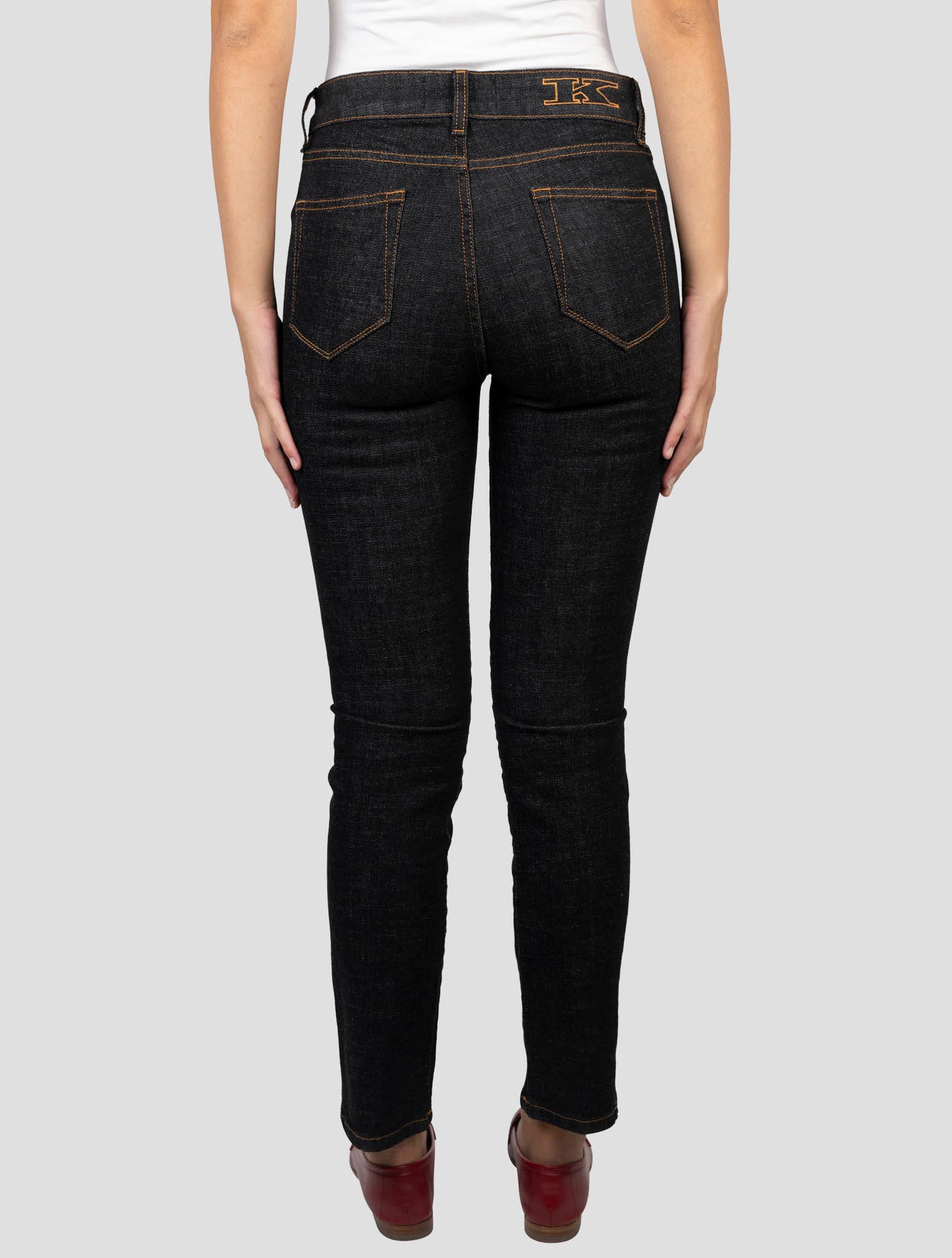 Kiton Black Cotton Ea Jeans