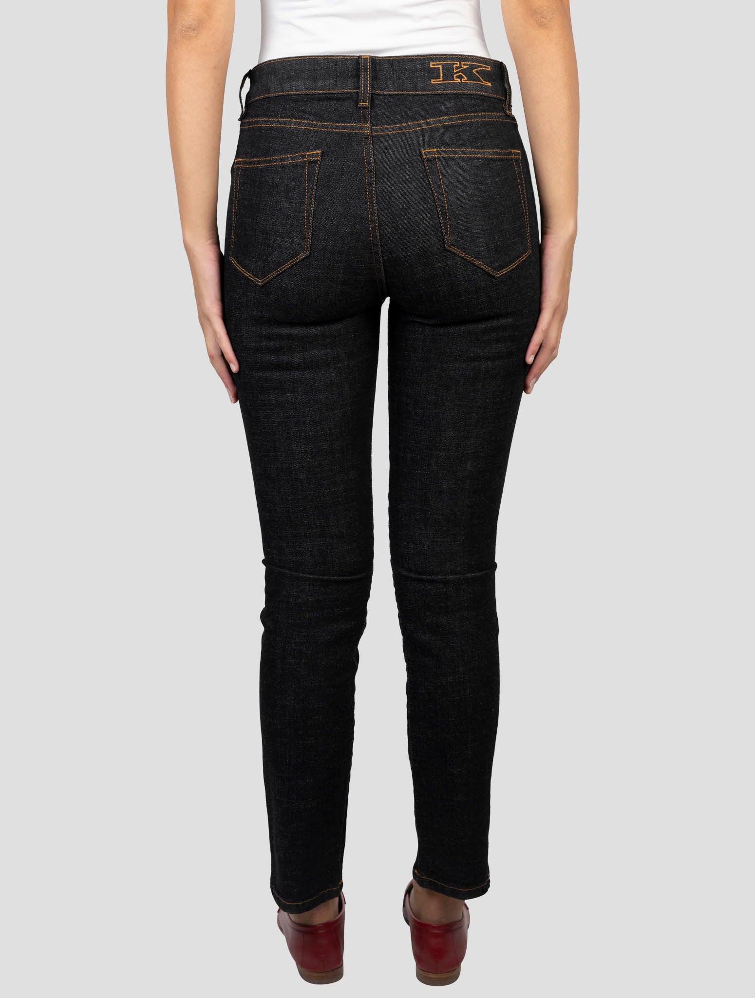 Kiton Black Cotton Ea Jeans