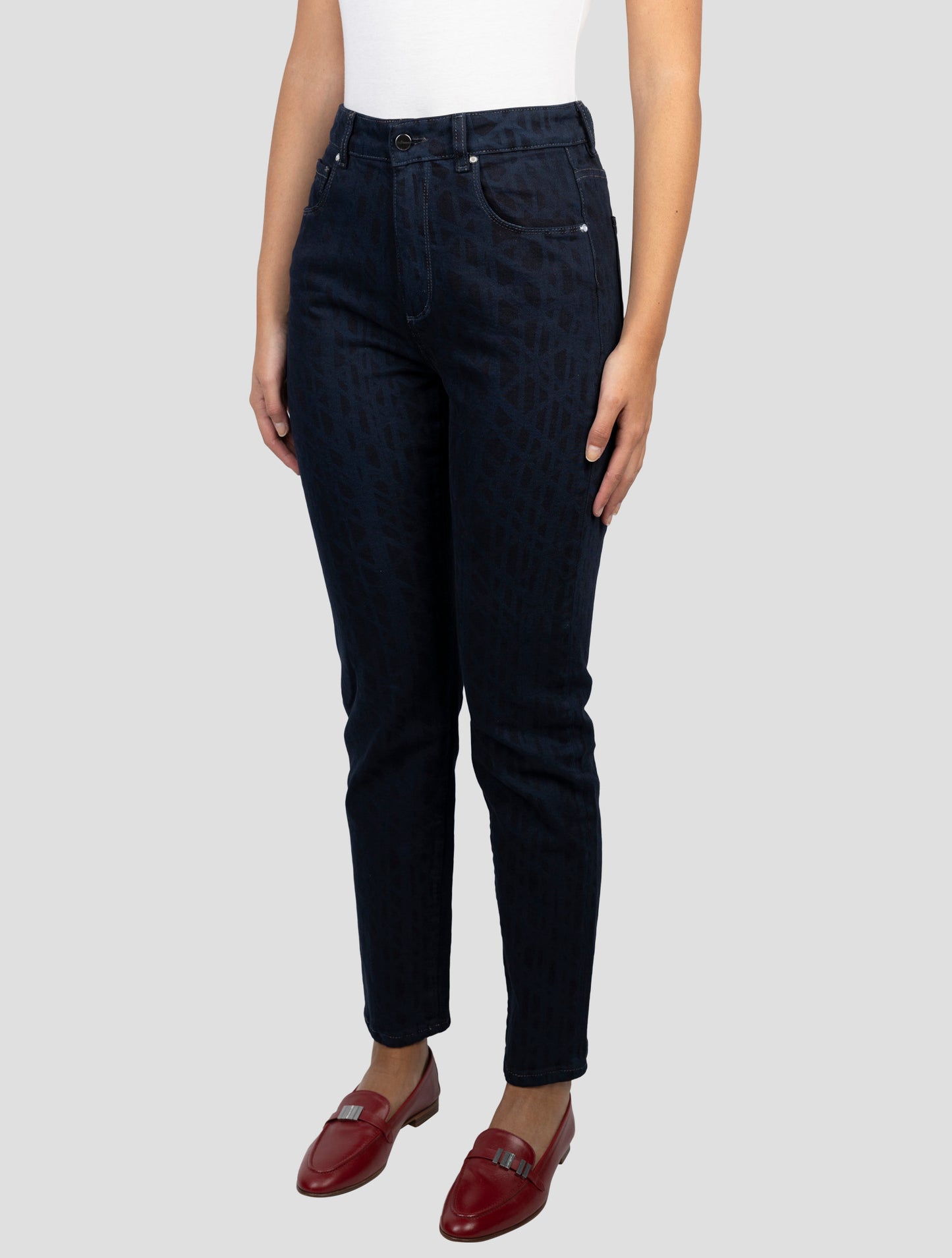 Kiton Blue Cotton Ea Jeans