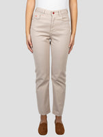 Kiton Beige Cotton Ea Jeans
