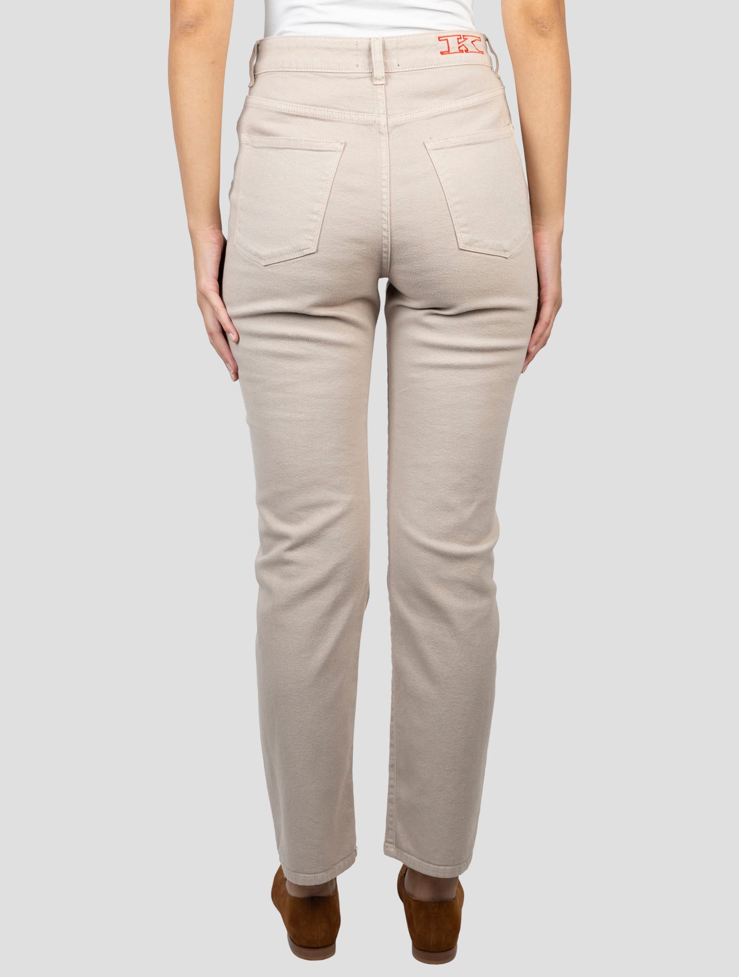 Kiton Beige Cotton Ea Jeans