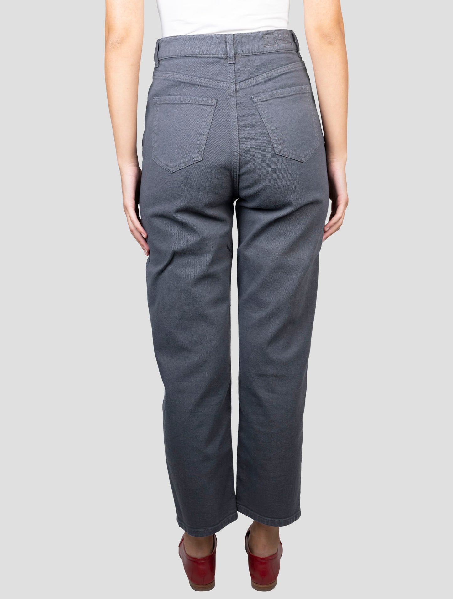 Kiton Dark Gray Cotton Cashmere Ea Jeans