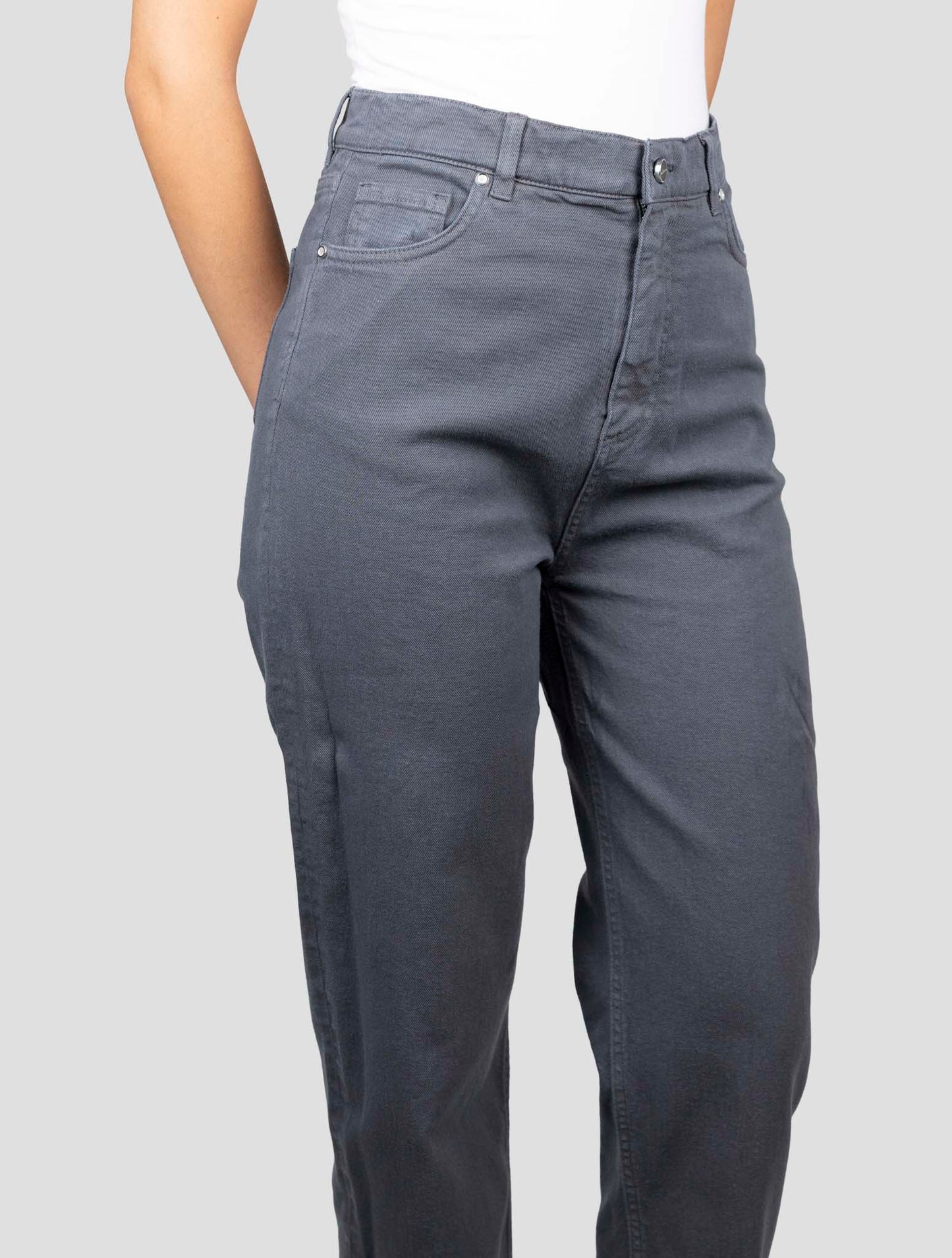 Kiton Dark Gray Cotton Cashmere Ea Jeans