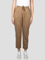 Kiton Brown Cotton Ea Pants
