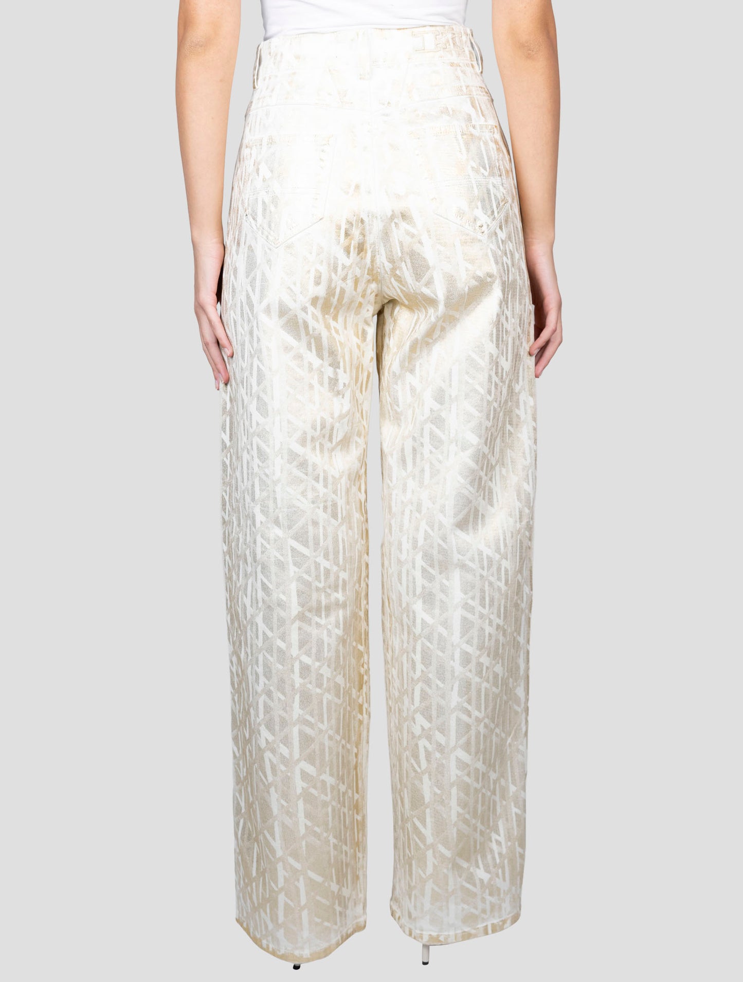 Kiton Beige Cotton Ea Jeans