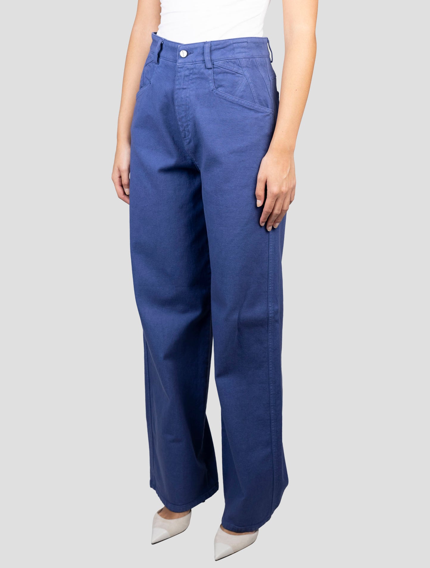 Kiton Blue Cotton Ea Jeans