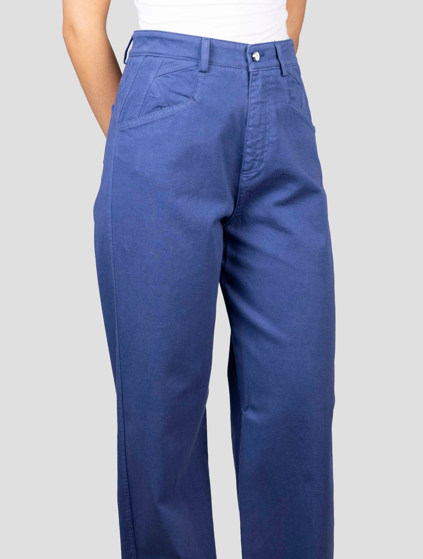 Kiton Blue Cotton Ea Jeans