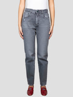 Kiton gray Cotton Ea Jeans
