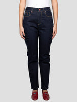 Kiton Blue Cotton Ea Jeans