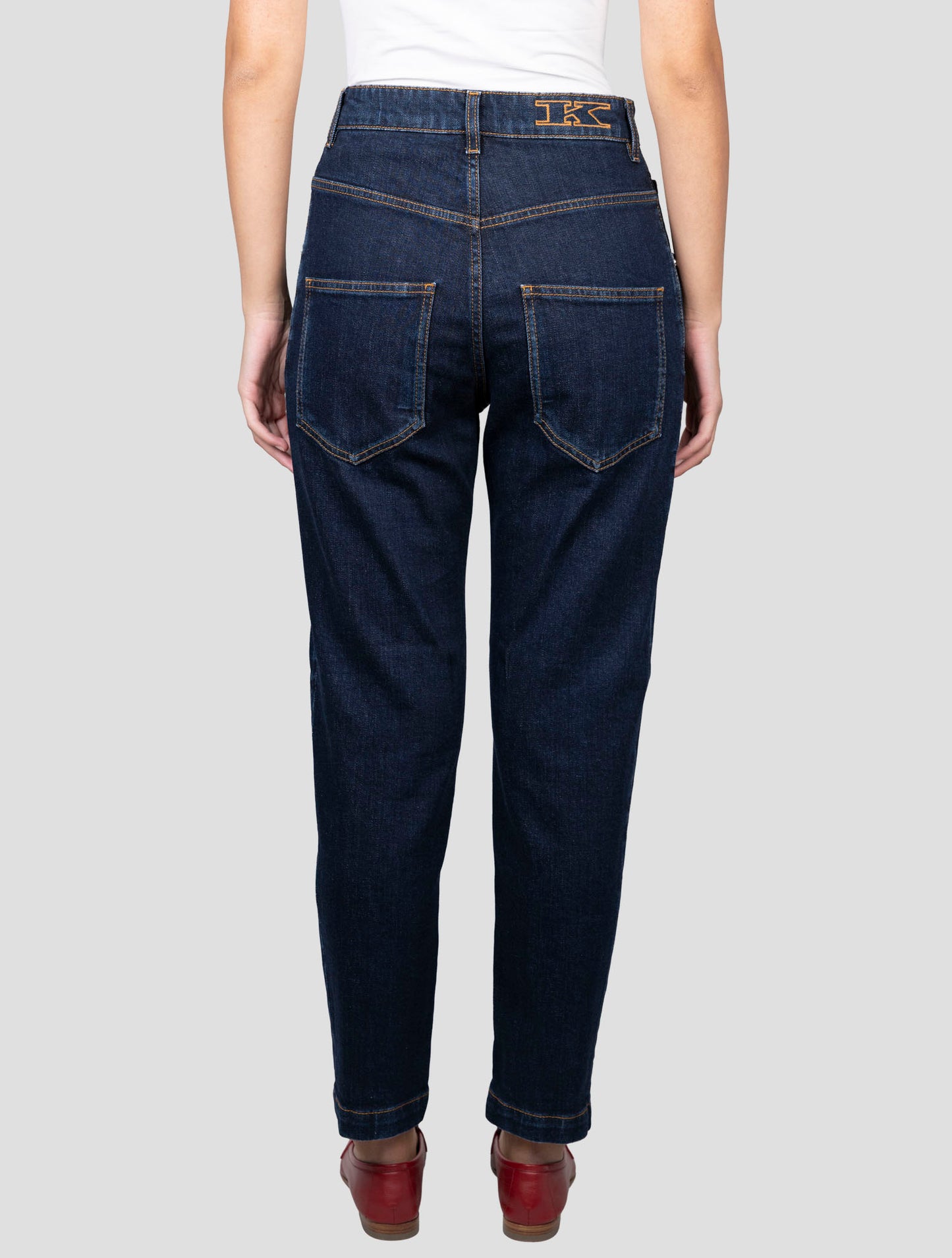 Kiton Blue Cotton Ea Jeans