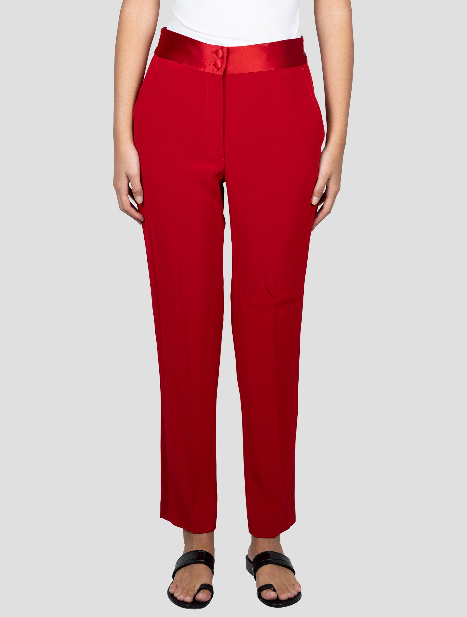 Kiton Red Te Pe Pants
