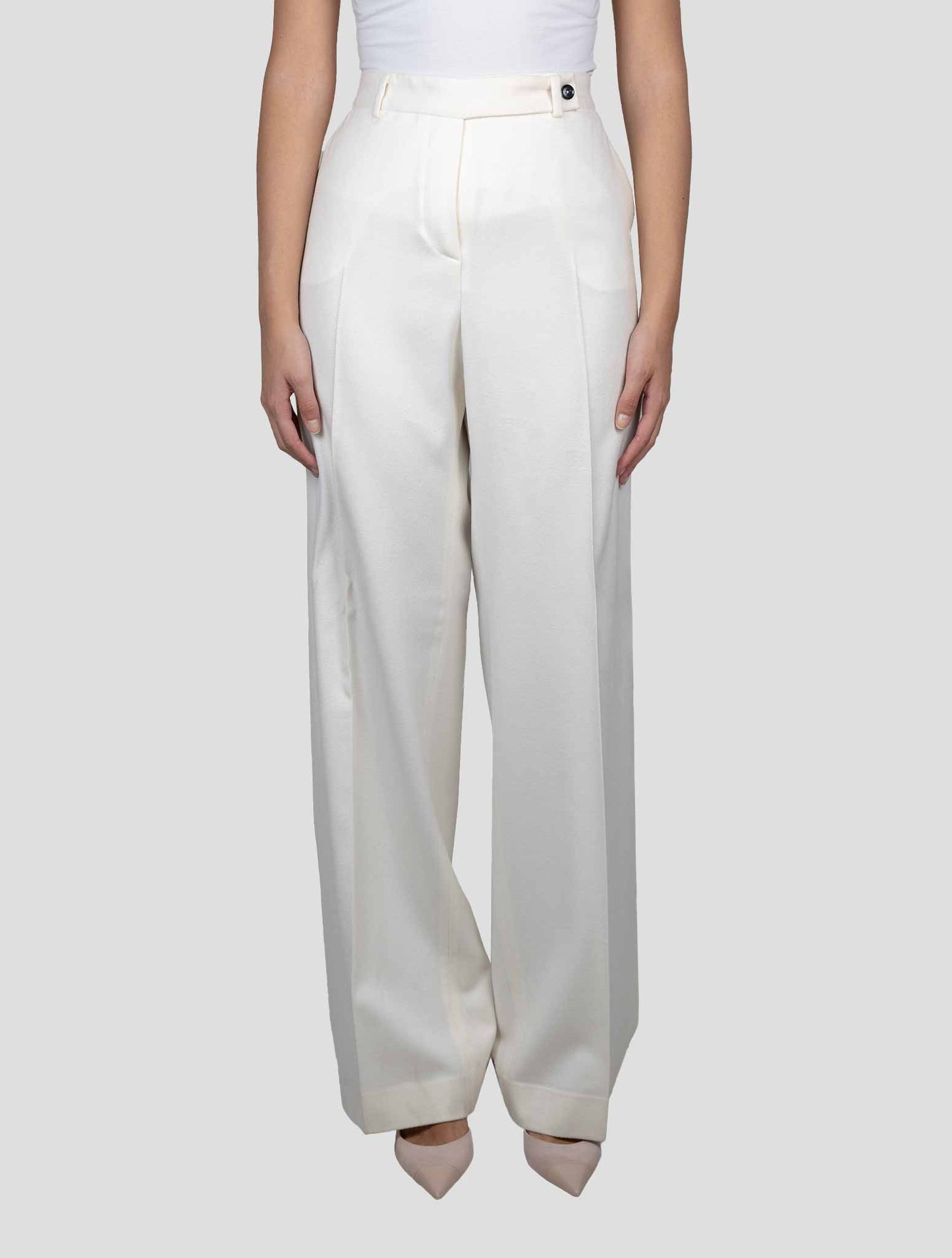 Kiton Beige Cashmere Pants