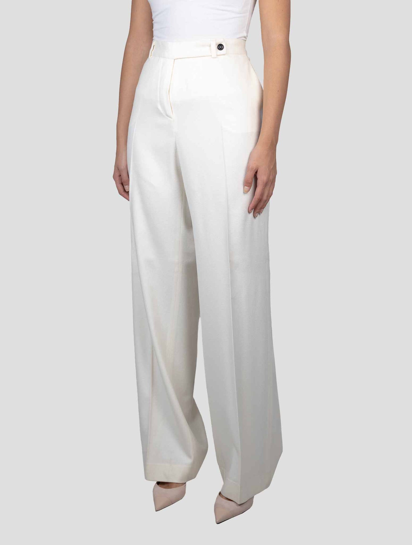 Kiton Beige Cashmere Pants
