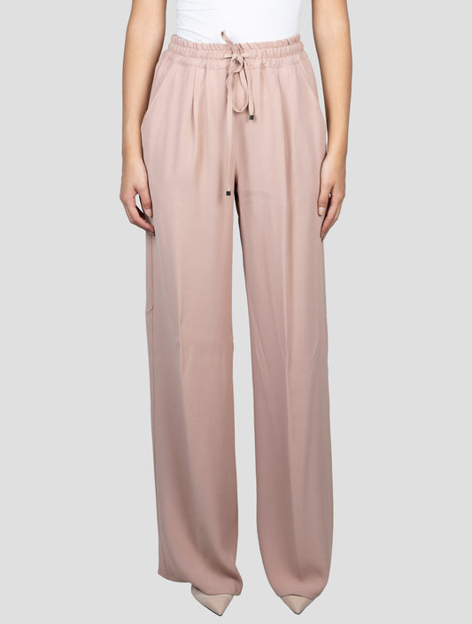 Kiton Pink Acetate Viscose Pants