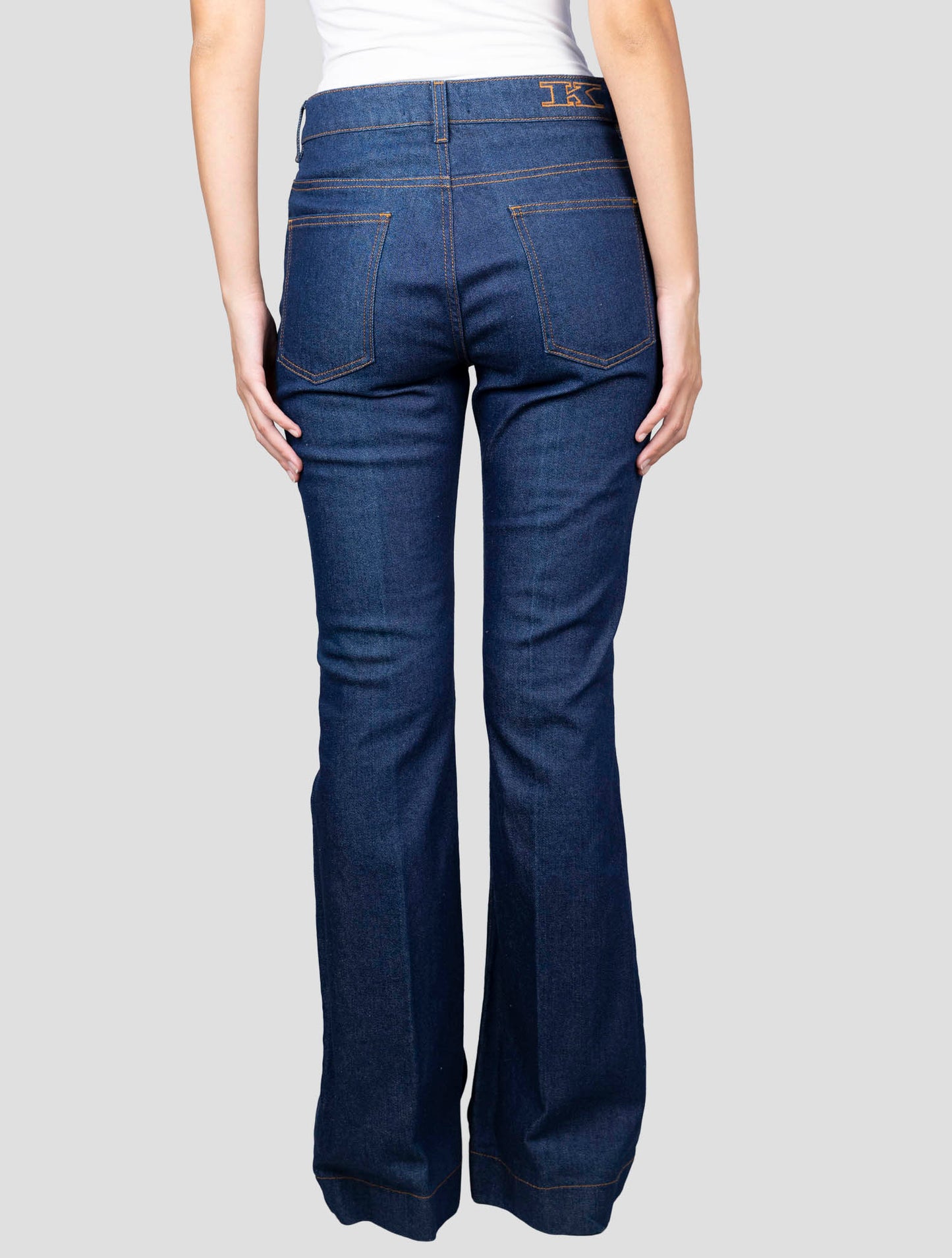 Kiton Blue Cotton Ea Jeans