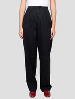Kiton Black Cotton Ea Pants