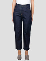 Kiton Blue Cotton Cashmere Ea Jeans