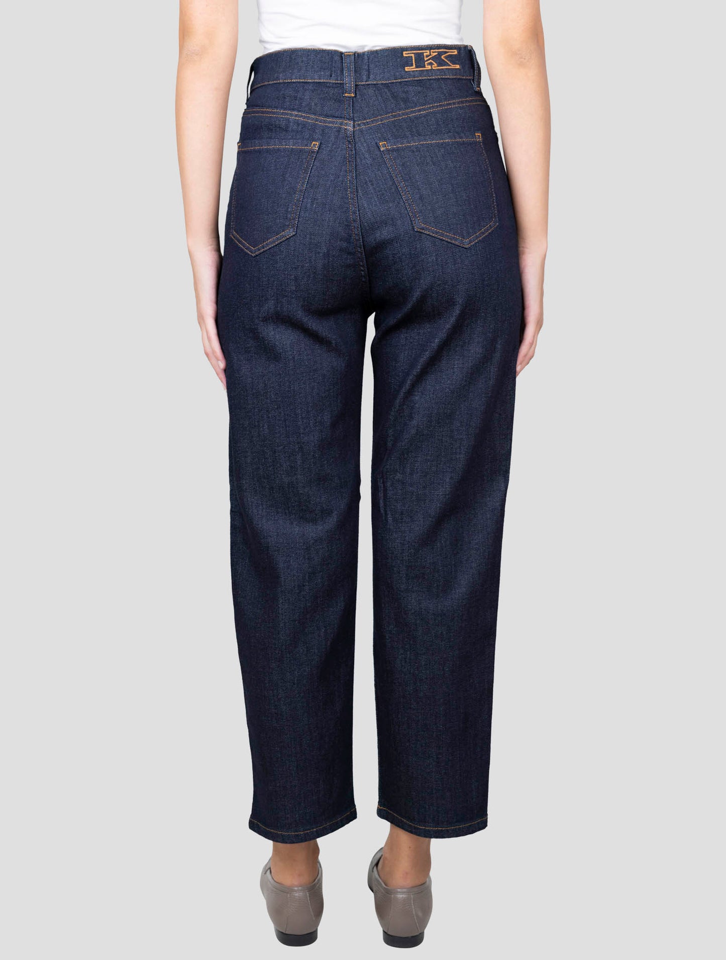 Kiton Blue Cotton Cashmere Ea Jeans